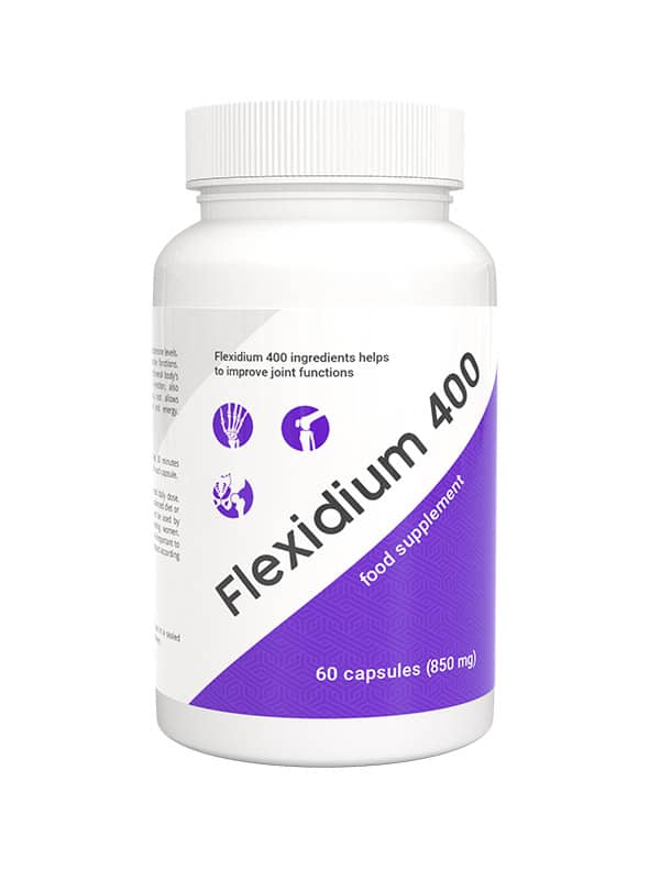 Flexidium 400 – capsule antiinflamatorii pentru articulatii – 60 cps